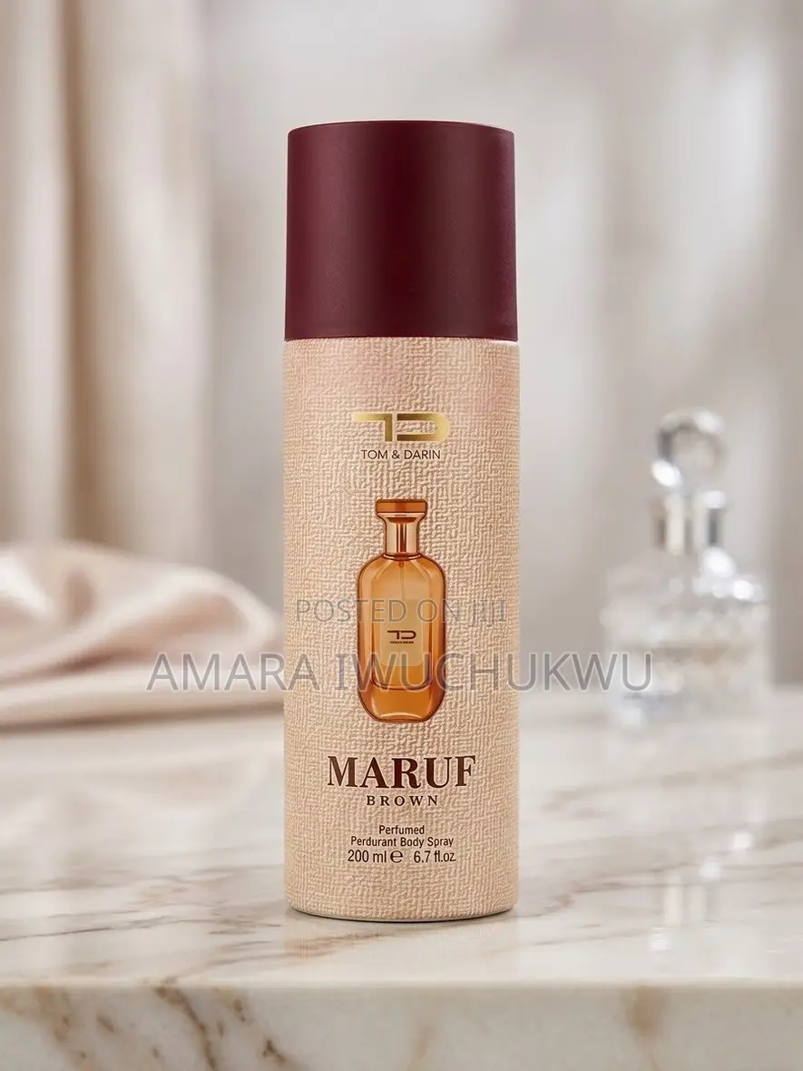 Tom&Darin Maruf Brown Body Spray