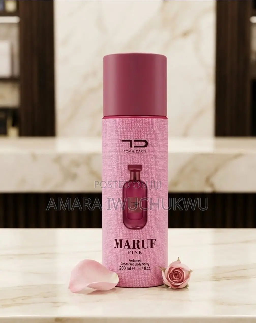 Tom&Darin Maruf Pink Body Spray