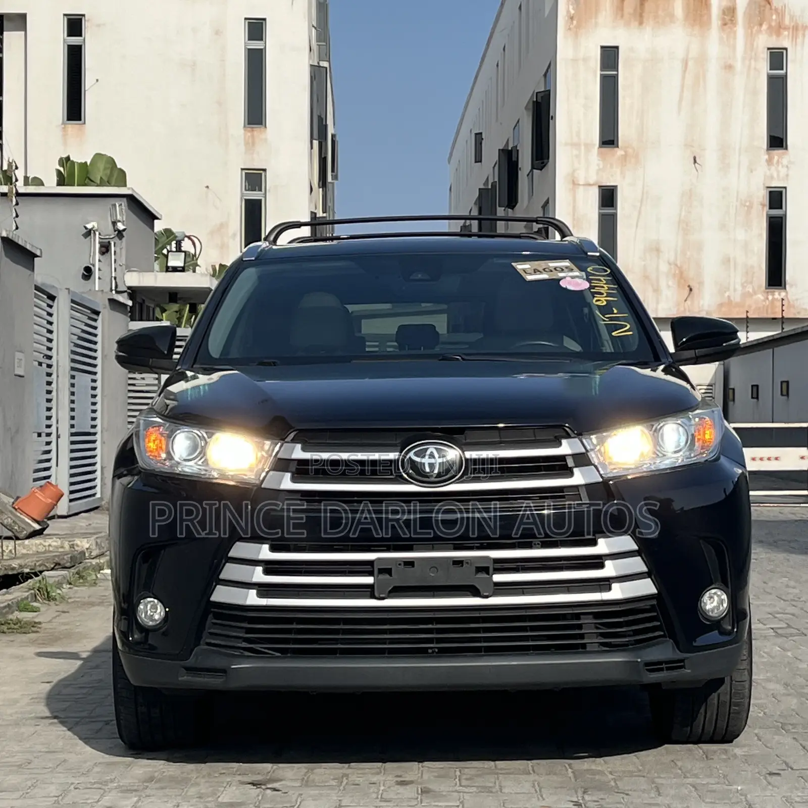 Toyota Highlander XLE 2019 Black