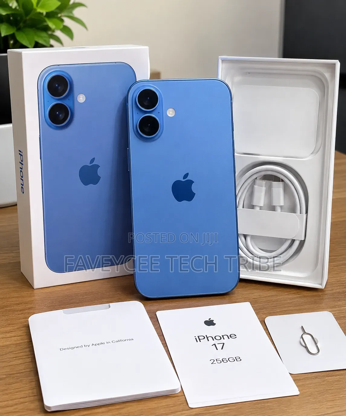 New Apple iPhone 17 256 GB Blue