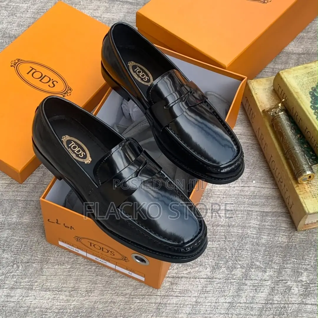High Quality Premium Tod’s Patent Loafers Shoes
