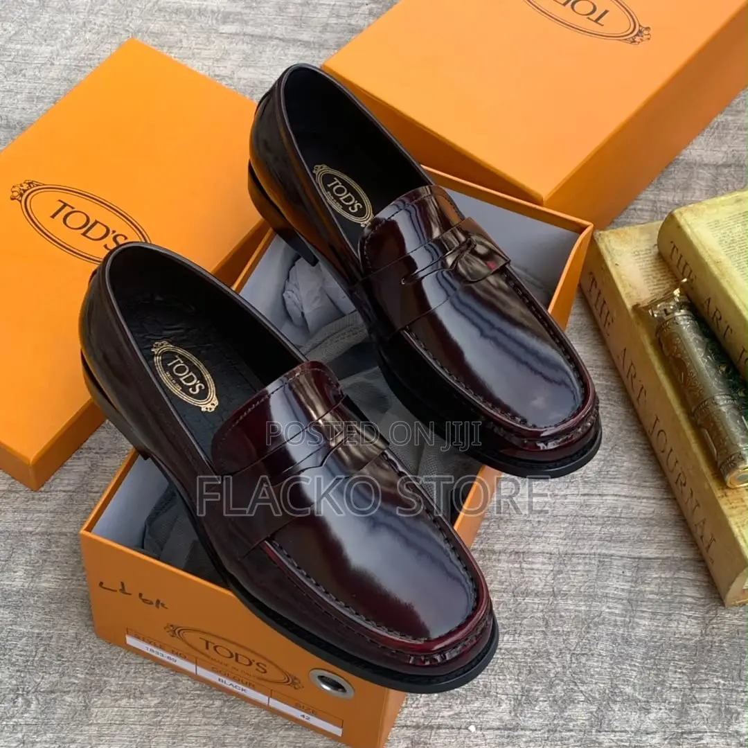 High Quality Premium Tod’s Patent Loafers Shoes
