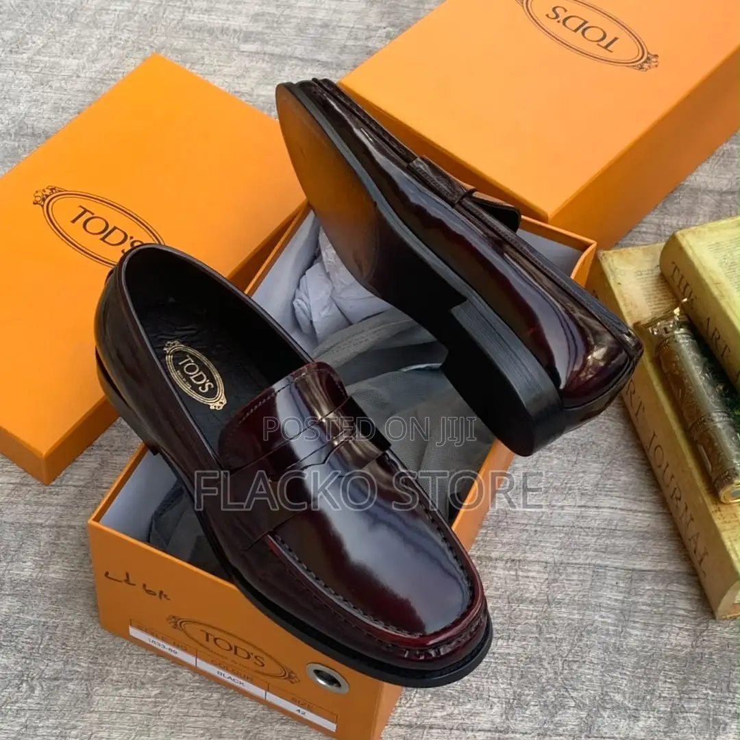 High Quality Premium Tod’s Patent Loafers Shoes