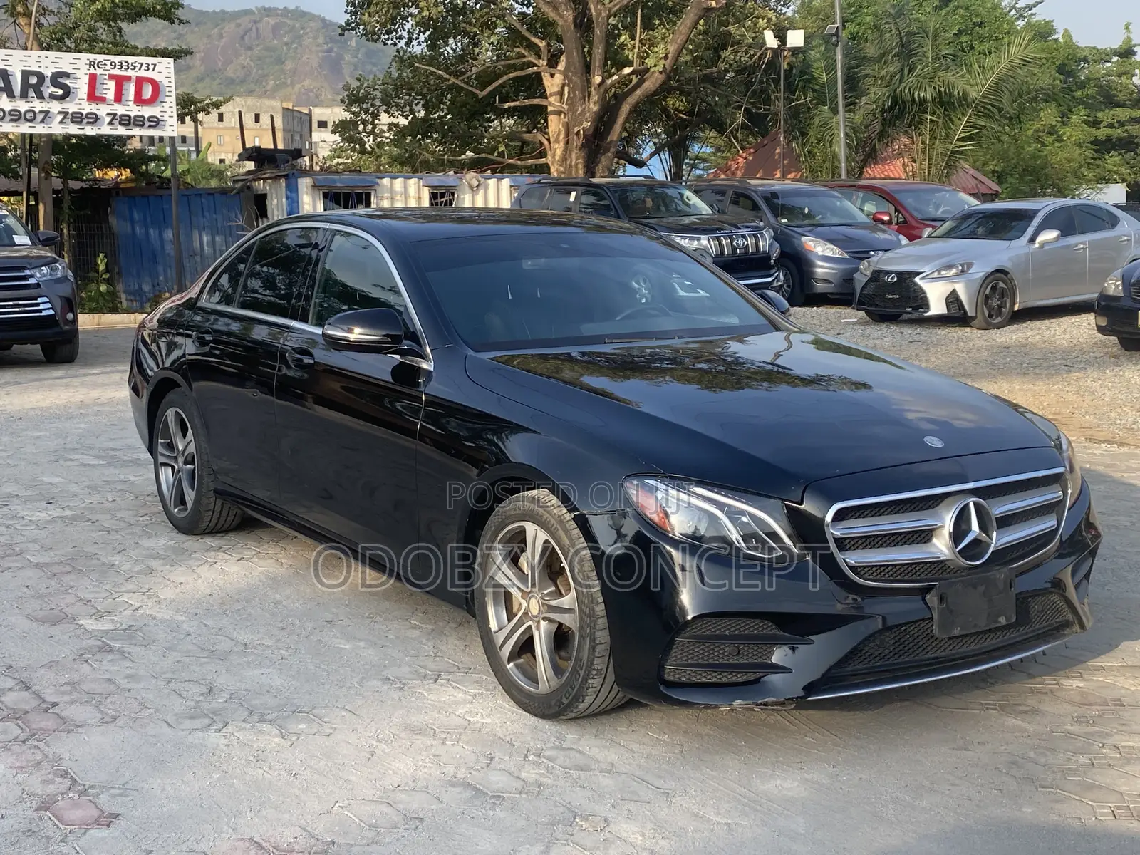 Mercedes-Benz E-Class 2017 Black