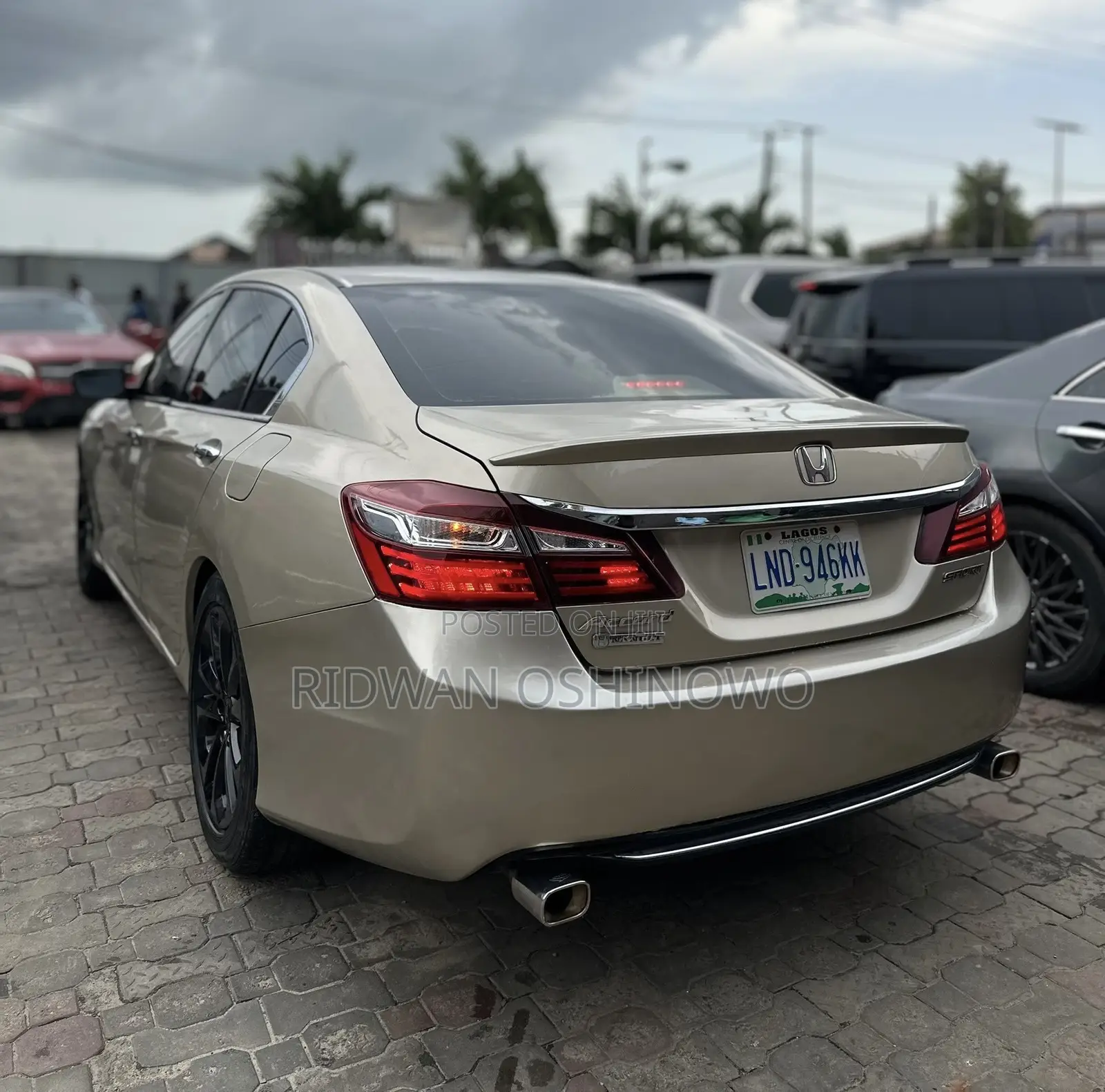 Honda Accord 2014 Gold