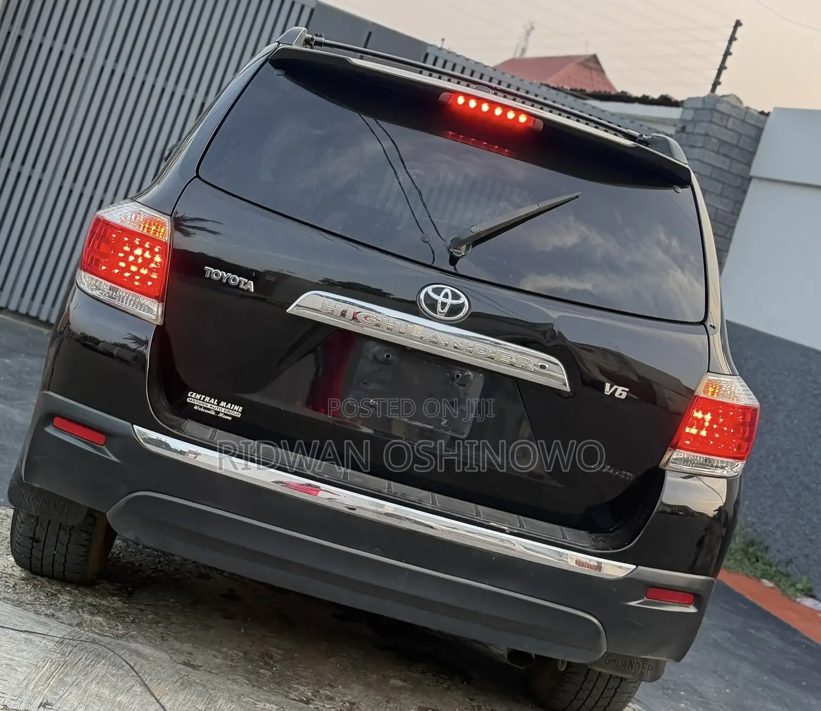 Toyota Highlander 2012 Black