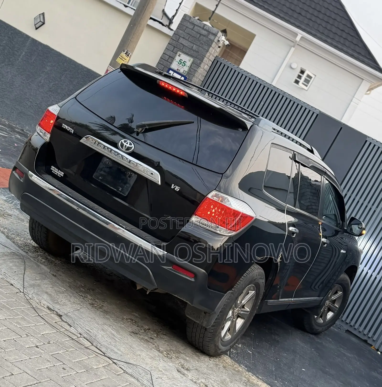 Toyota Highlander 2012 Black