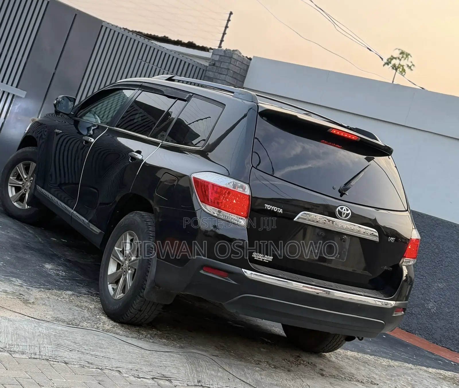 Toyota Highlander 2012 Black