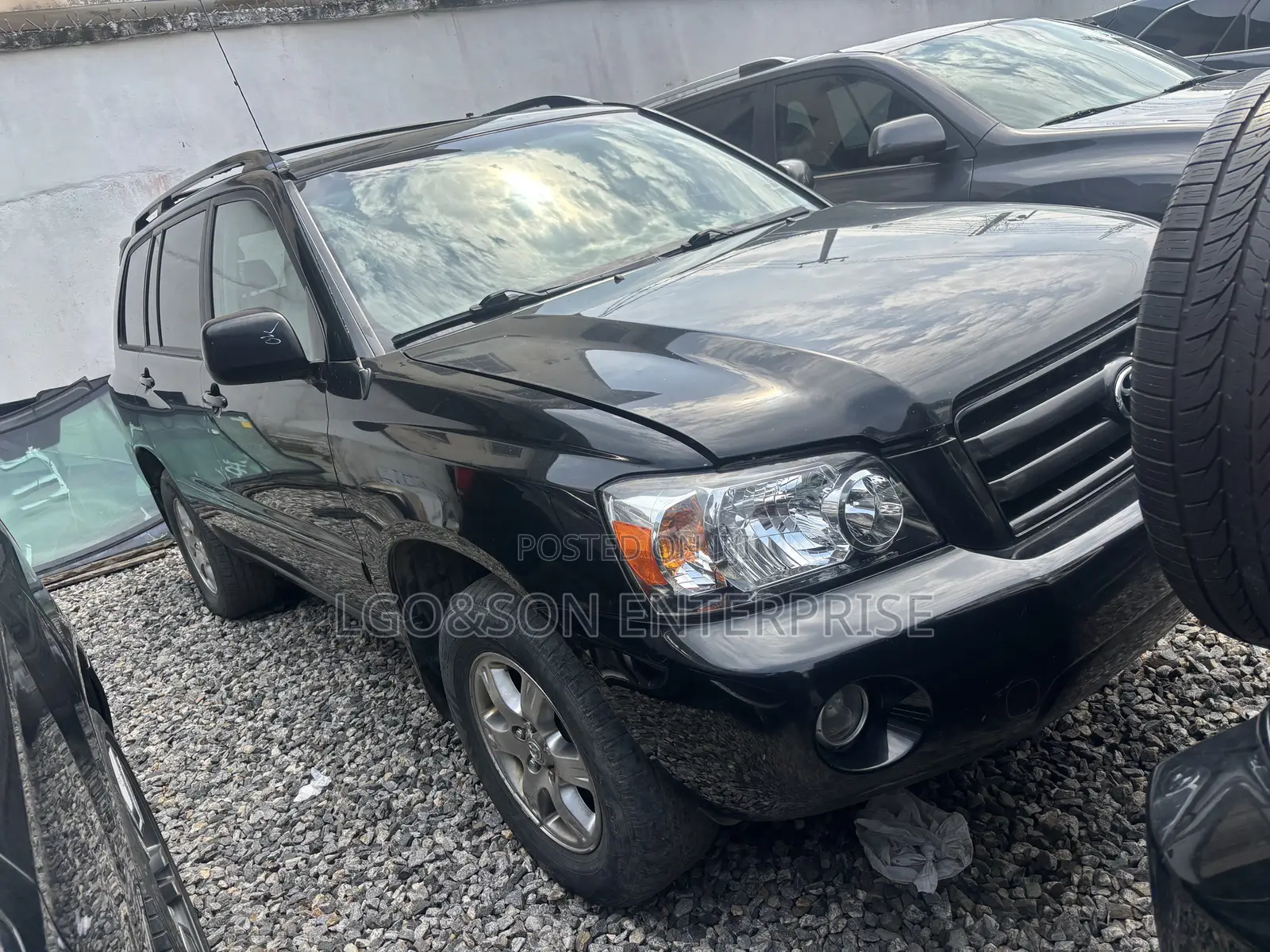 Toyota Highlander V6 4x4 2006 Black