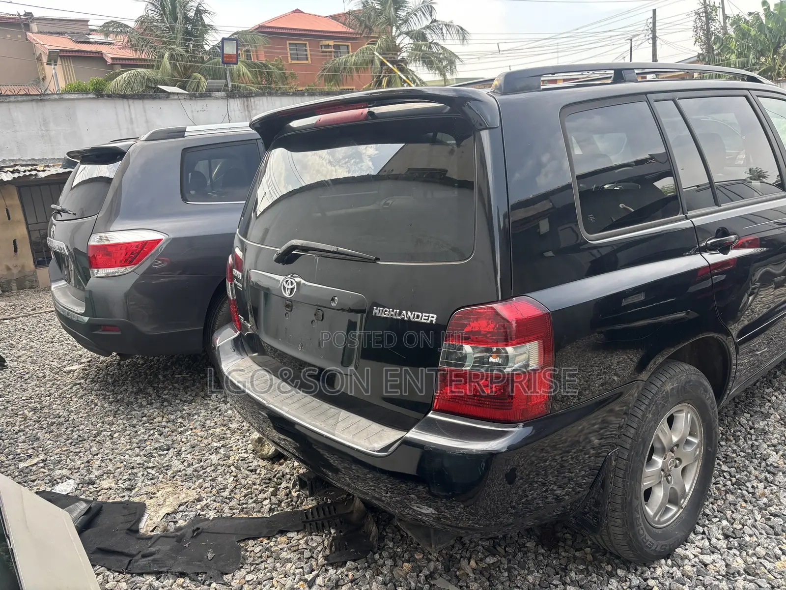 Toyota Highlander V6 4x4 2006 Black