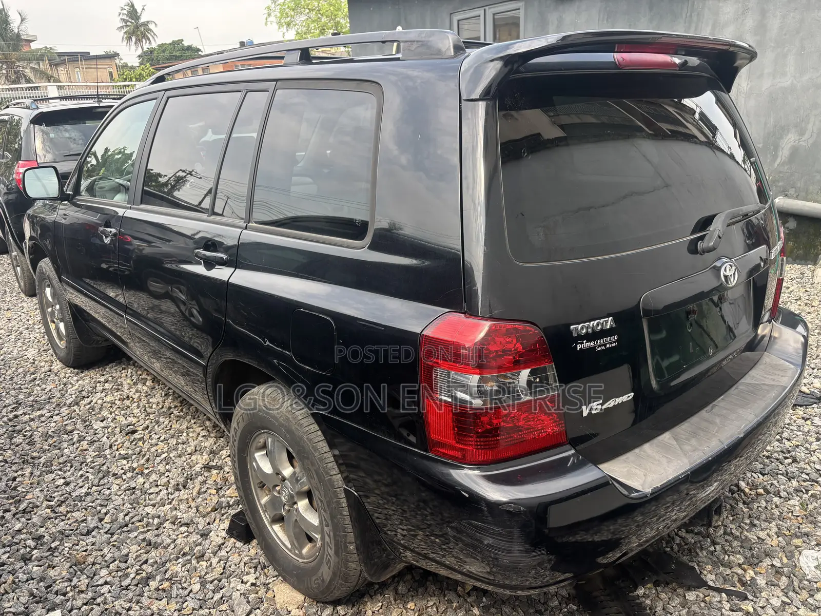 Toyota Highlander V6 4x4 2006 Black