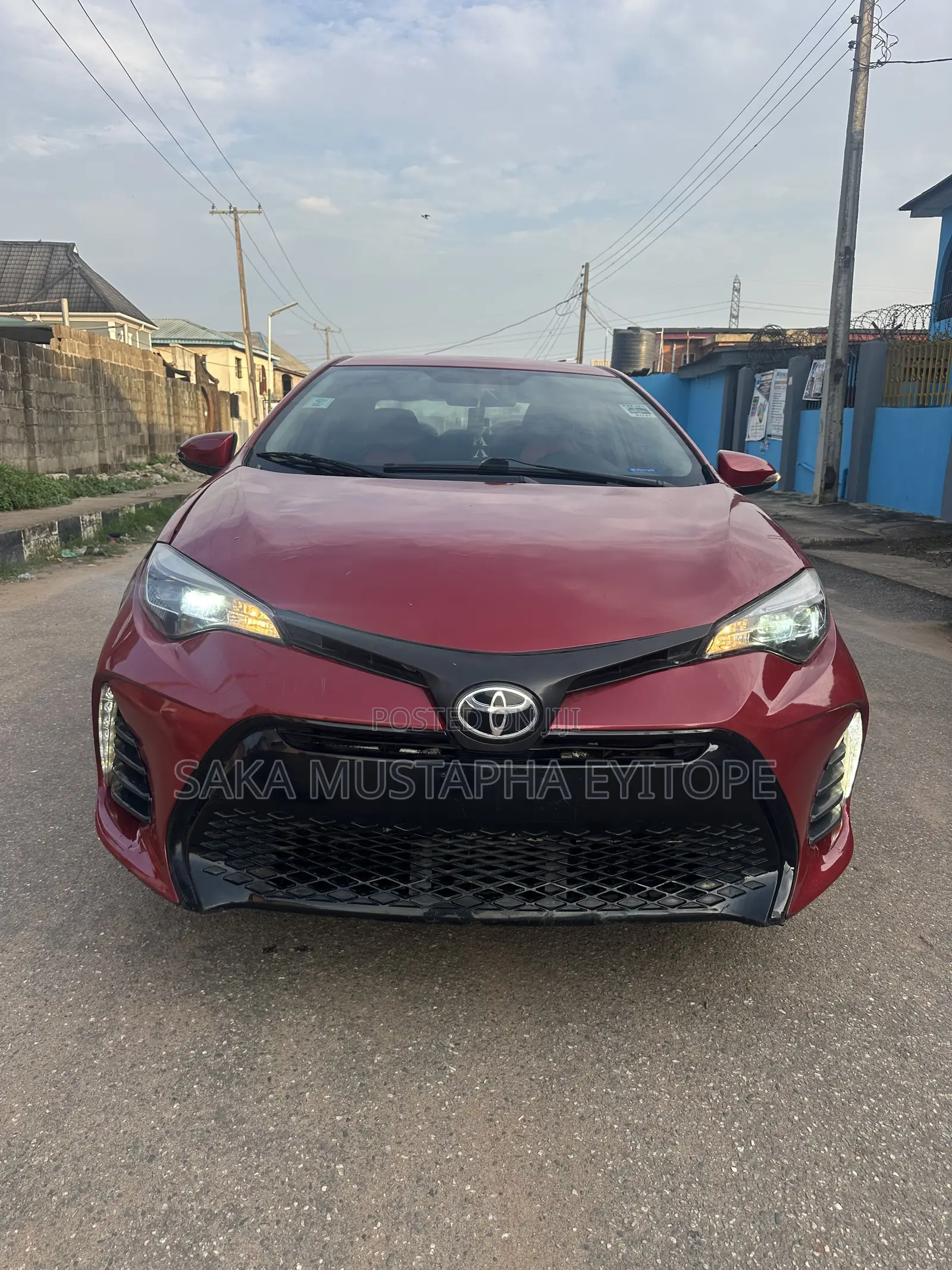 Toyota Corolla S 4dr Sedan (1.8L 4cyl CVT) 2015 Red