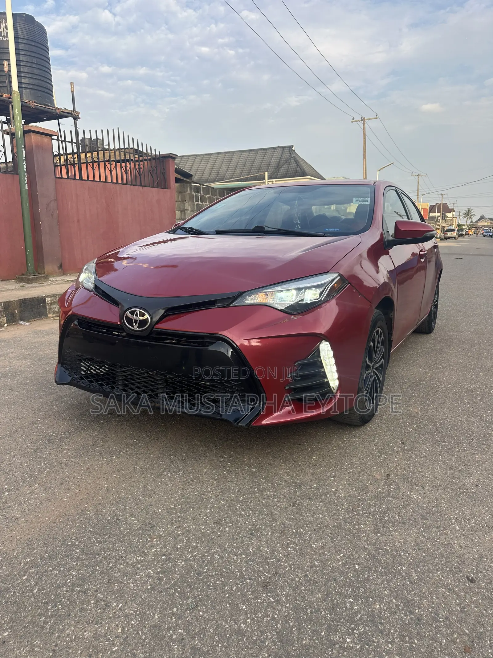 Toyota Corolla S 4dr Sedan (1.8L 4cyl CVT) 2015 Red