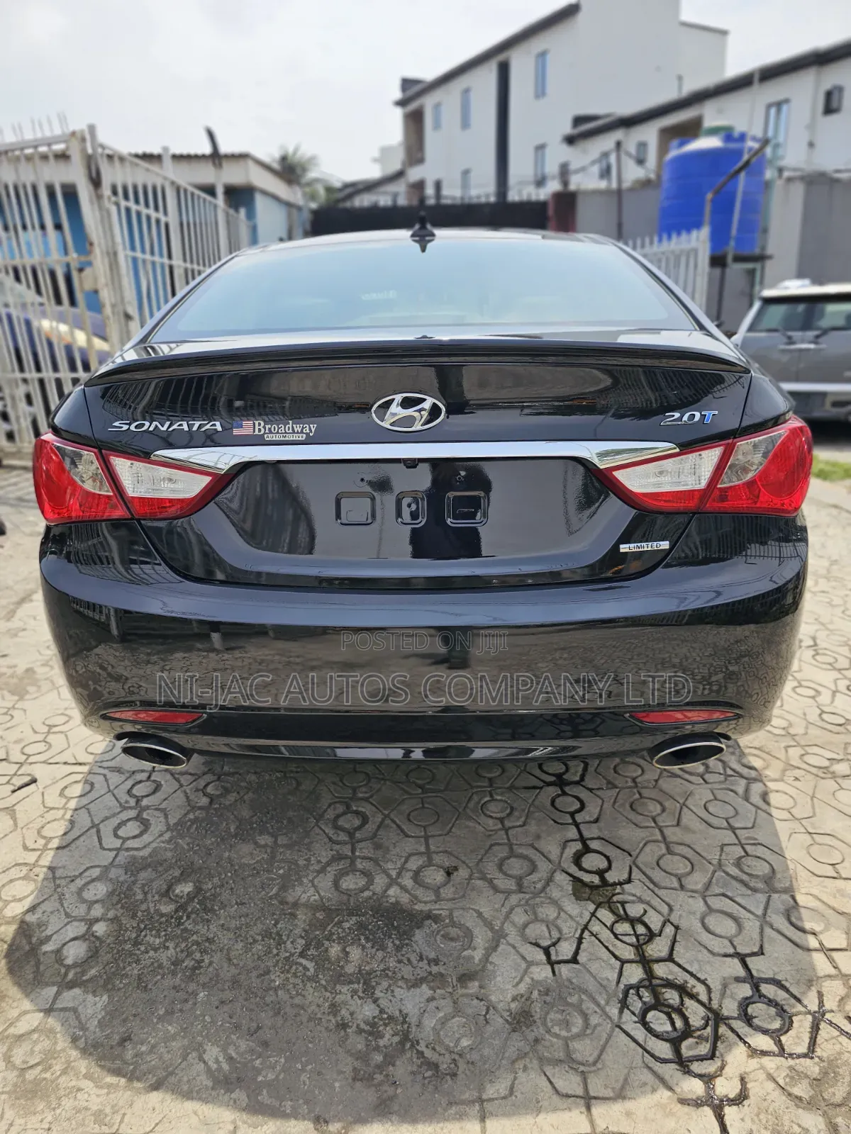 Hyundai Sonata Limited 2.0T Sedan (2.0L 4cyl 6A) 2013 Black