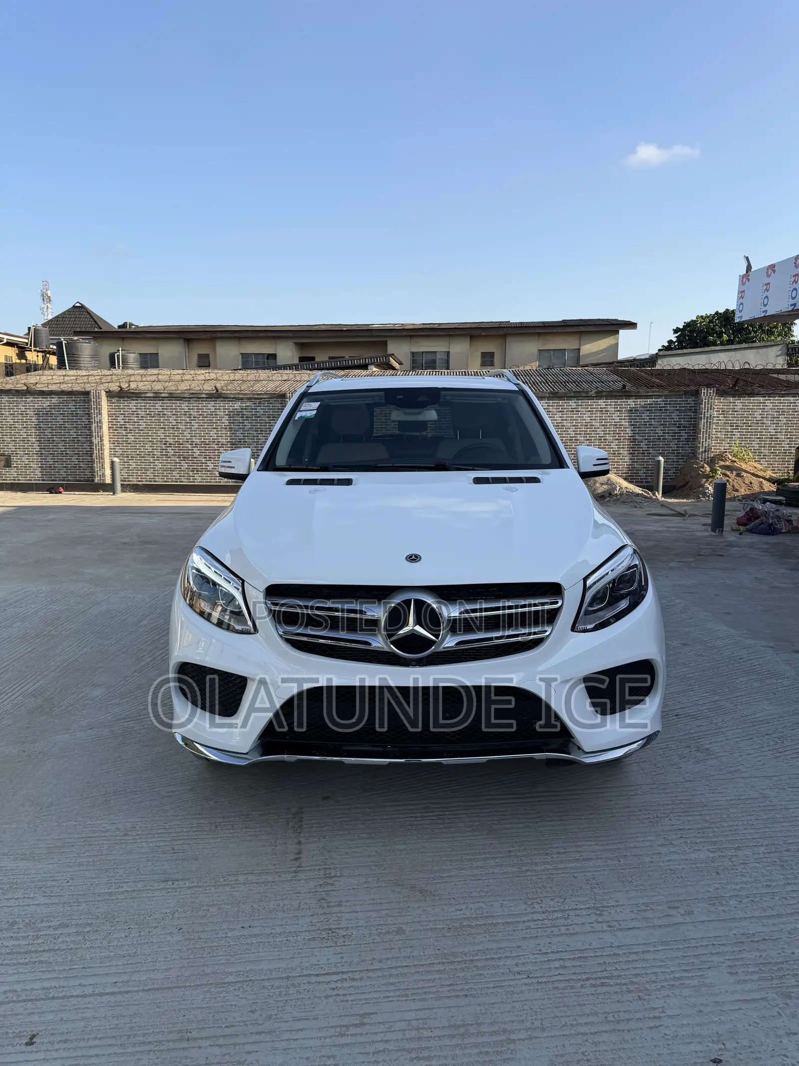Mercedes-Benz GLE-Class GLE 350d 4MATIC 2017 White