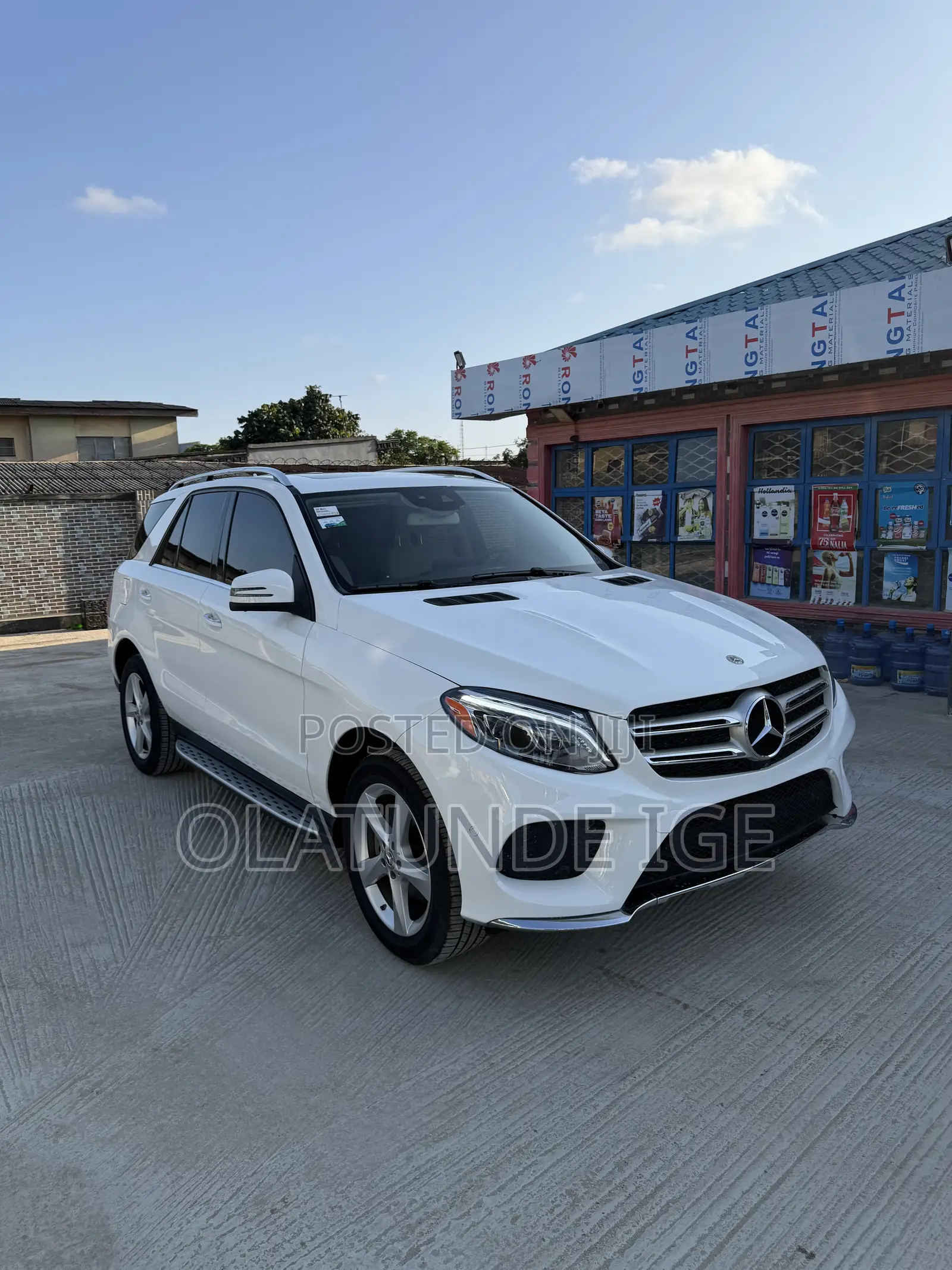 Mercedes-Benz GLE-Class GLE 350d 4MATIC 2017 White