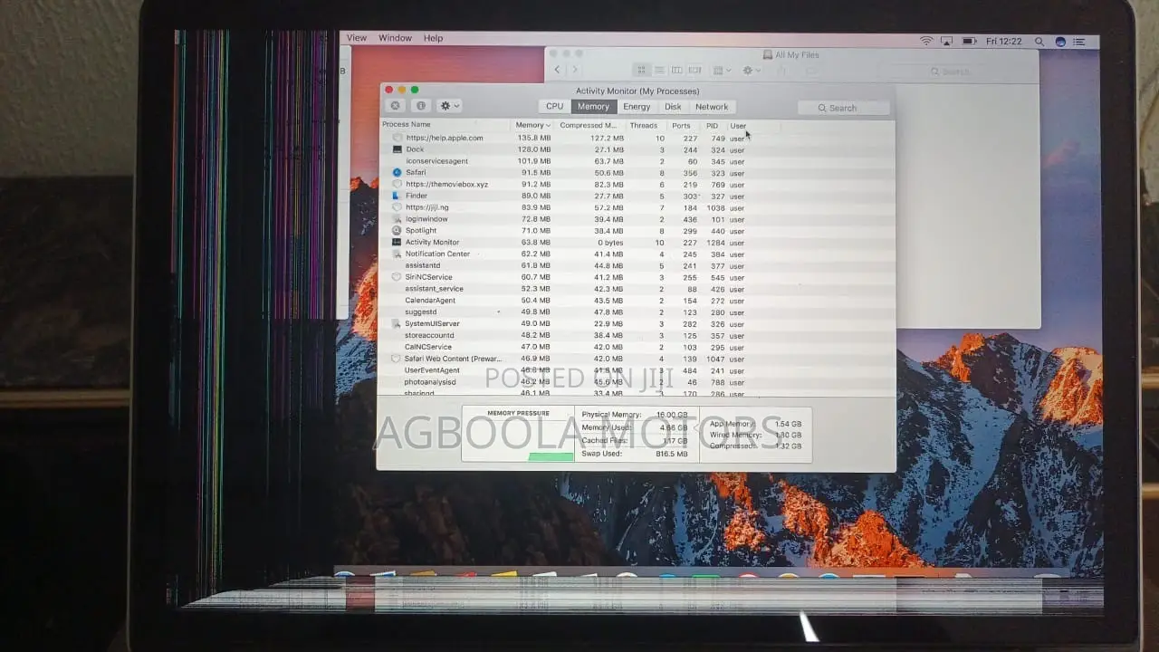 New Laptop Apple MacBook Pro 2015 16GB Intel Core i7 HDD+SSD 256GB