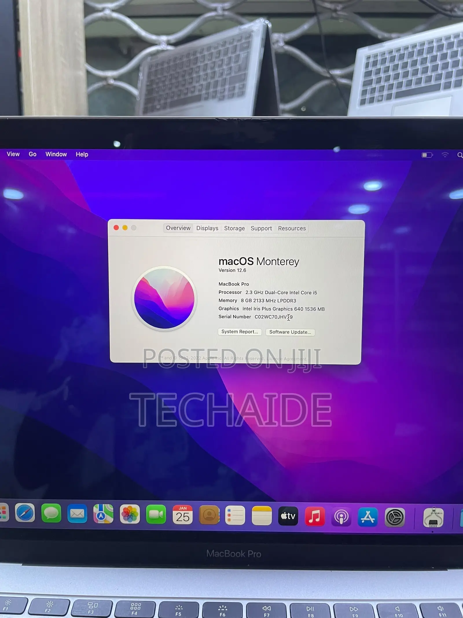 Laptop Apple MacBook Pro 2017 8GB Intel Core i5 SSD 256GB