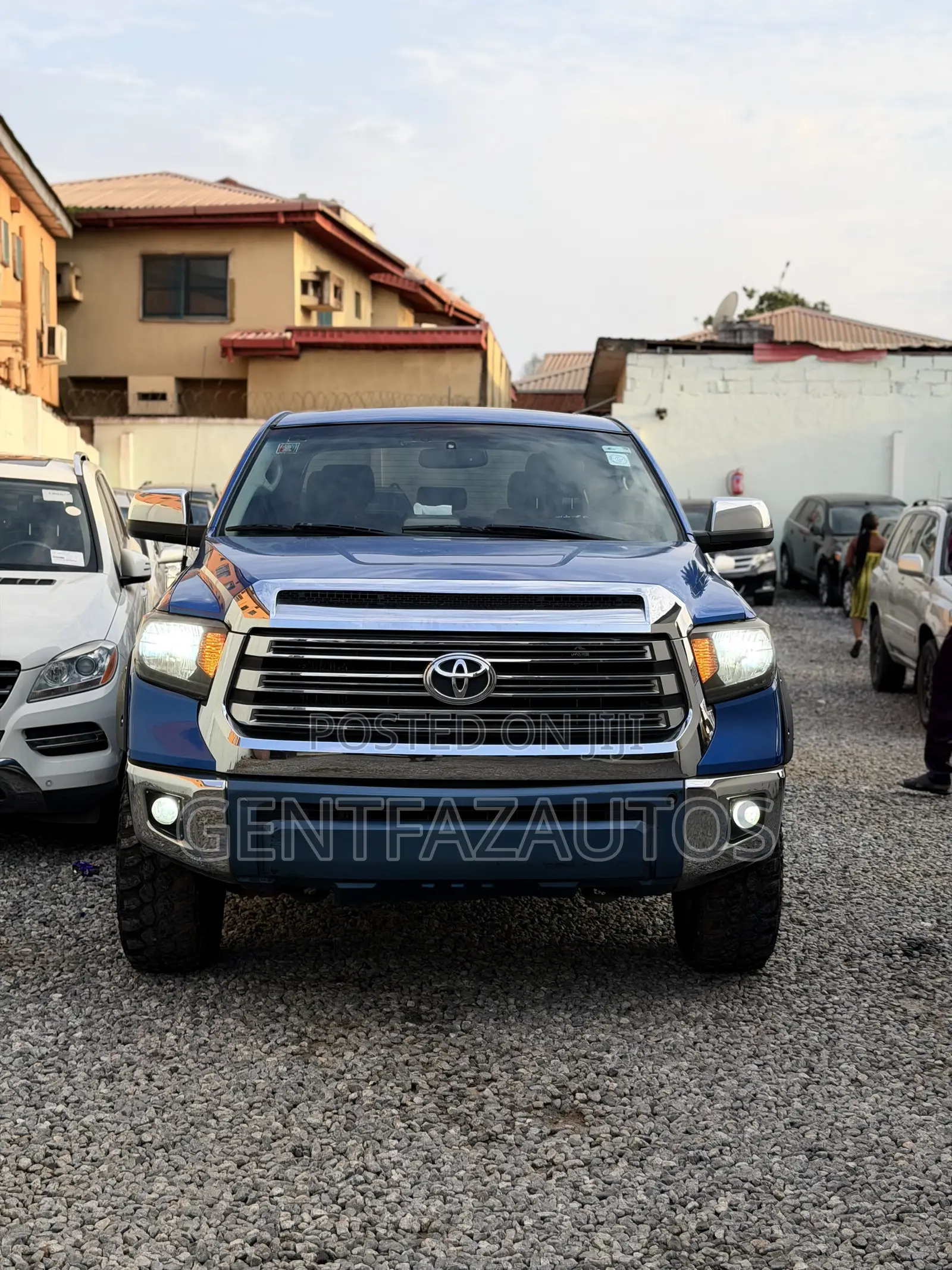 Toyota Tundra Double Cab 2008 Blue