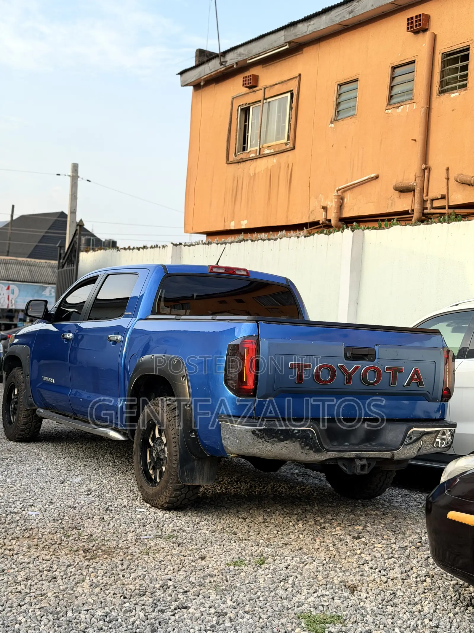 Toyota Tundra Double Cab 2008 Blue