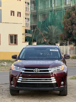 Toyota Highlander 2018 Burgundy