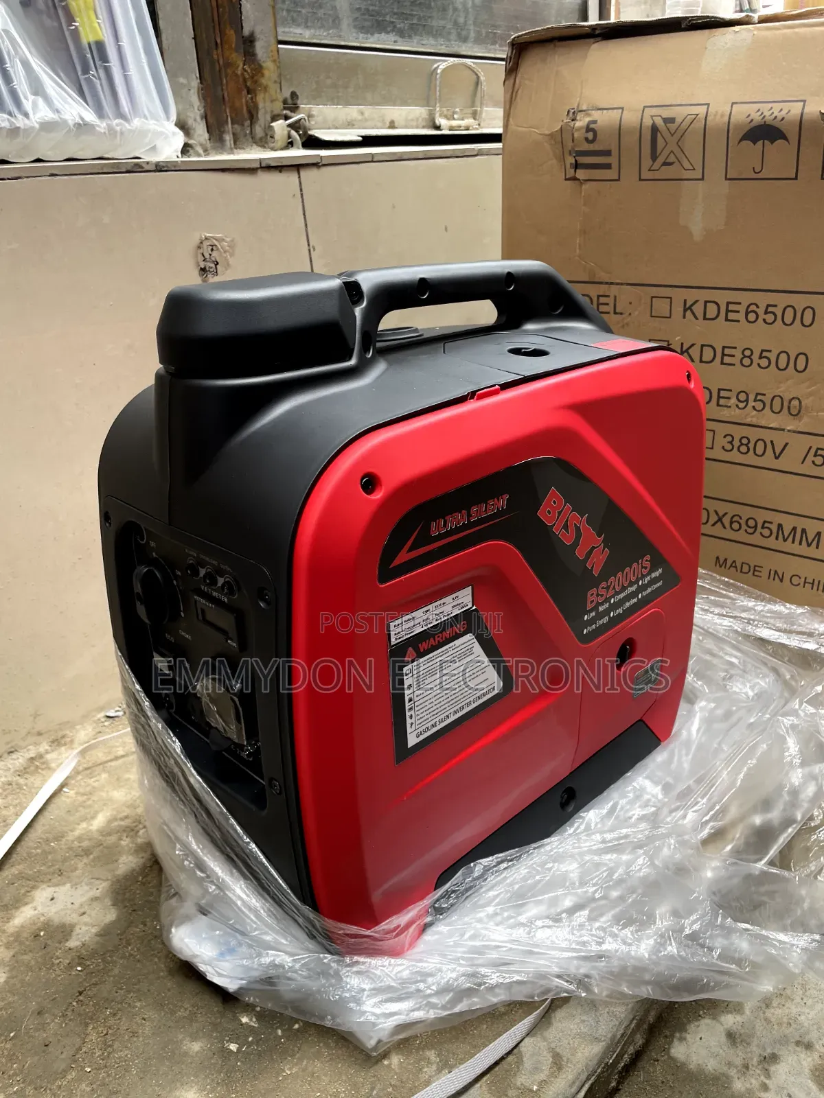 Original Bison 4KVA Petrol Inverter Generator