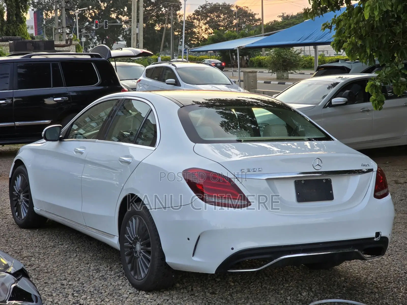 Mercedes-Benz C300 Sport 4Matic Sedan AWD (2.0L 4cyll 7A) 2016 White