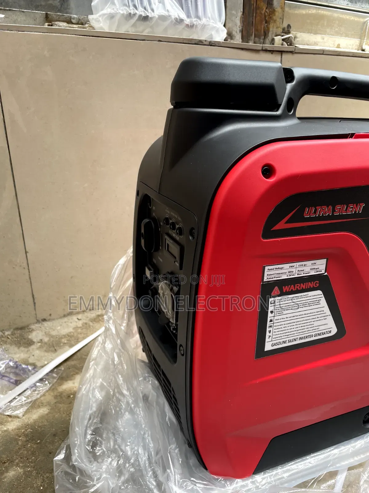 Bison 4KVA Petrol Generator With Inverter Technology