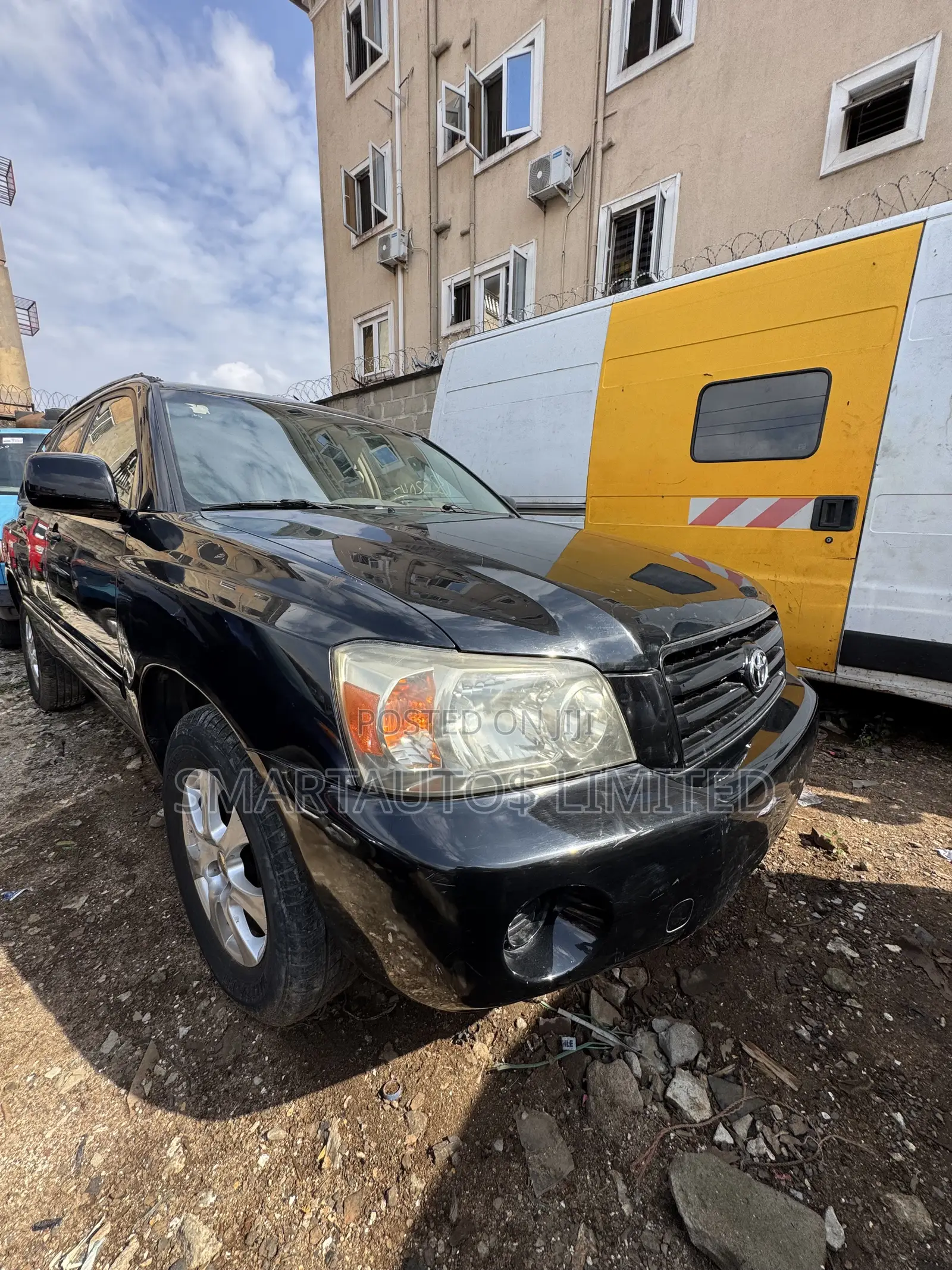 Toyota Highlander V6 2005 Black
