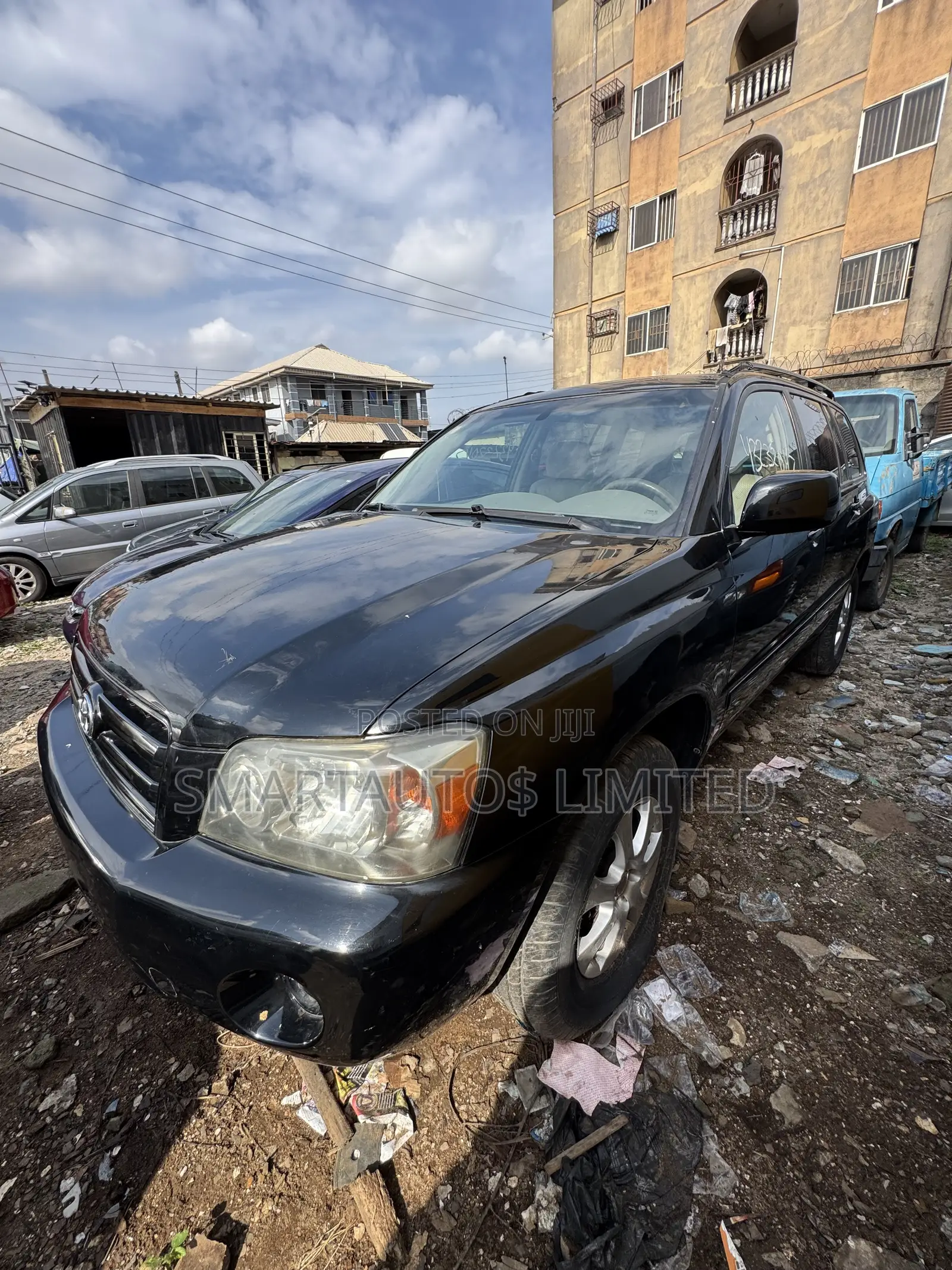 Toyota Highlander V6 2005 Black