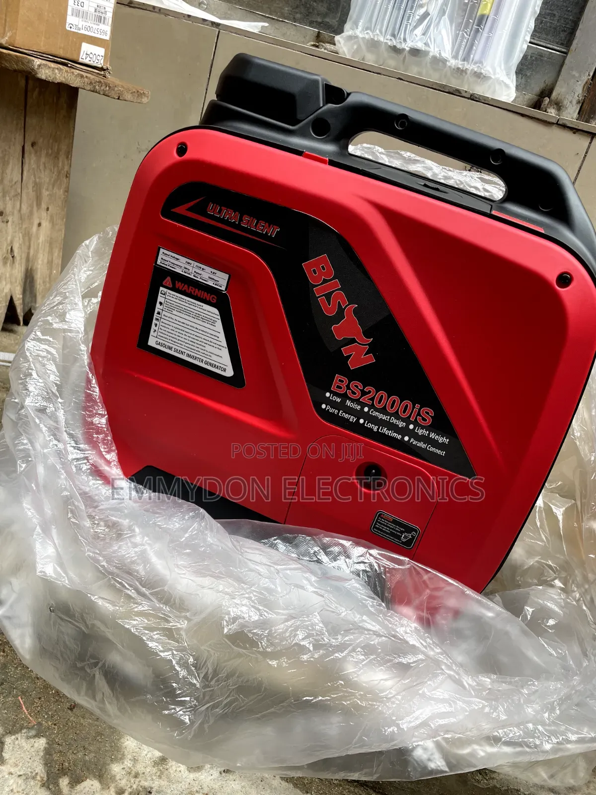 Bison 4KVA Generator for Home Appliances and Electronics