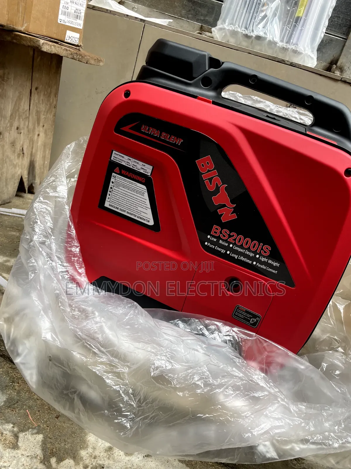 Bison 4KVA Generator for Home Appliances and Electronics