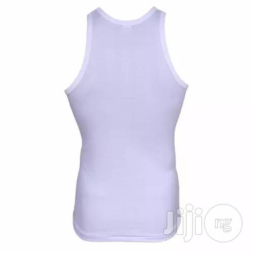 BYC Men's 3-Pc Singlet Set - White