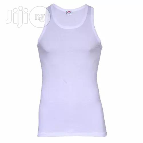 BYC Men's 3-Pc Singlet Set - White