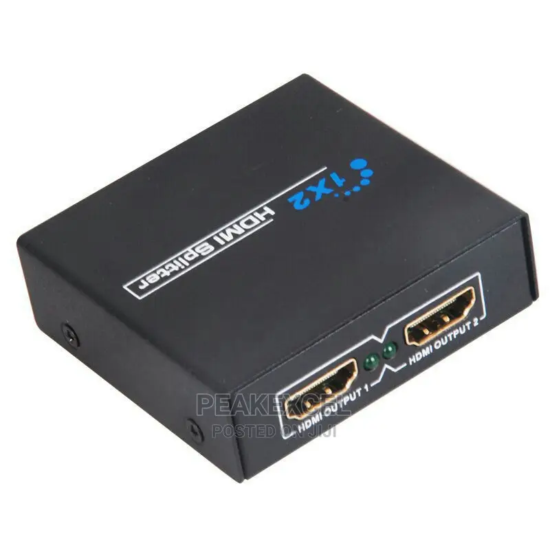 HDMI Splitter 1 in 2 Out With Powered Signal