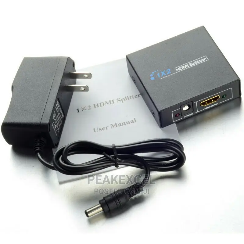 HDMI Splitter 1 in 2 Out With Powered Signal