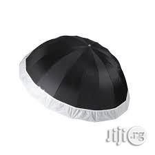 Parabolic Umbrella Softbox 165cm White Inside With Diffuser
