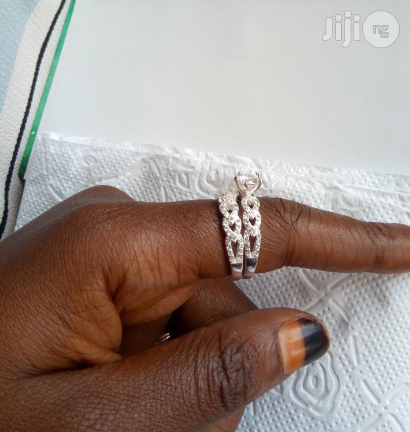 925 Wedding Engagement Ring SO3 - Silver (Black Friday)