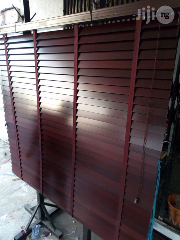 Wooden Blind Interior