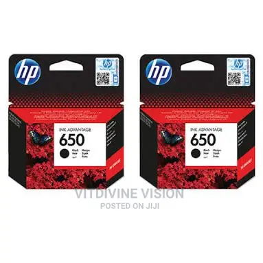 Hp 650 Black Inkjet Cartridge