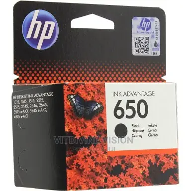Hp 650 Black Inkjet Cartridge