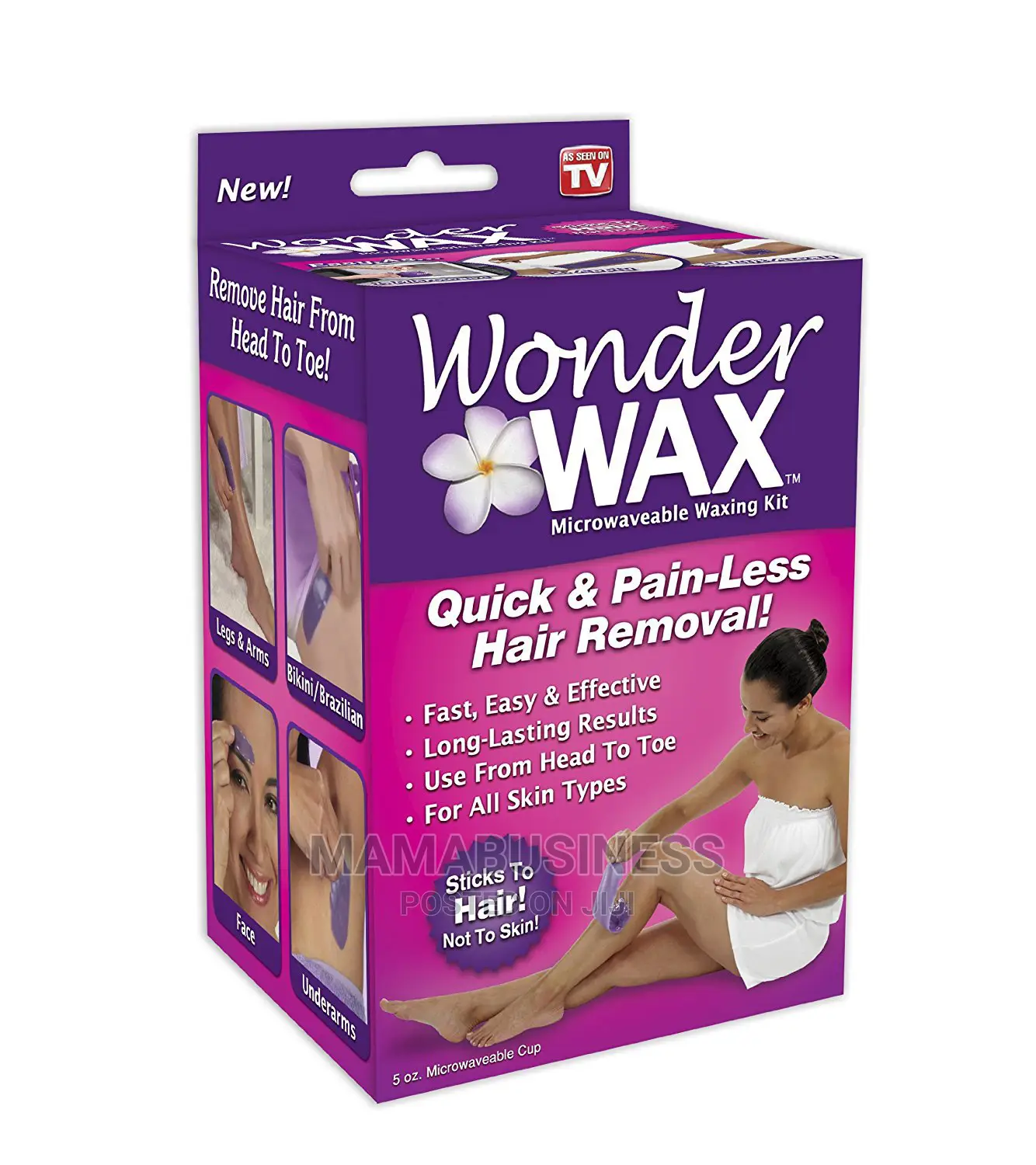 Wonder Wax Quick and Painless Hair Removal