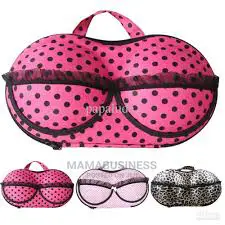 Bra Organizer Travel Bag - Pink