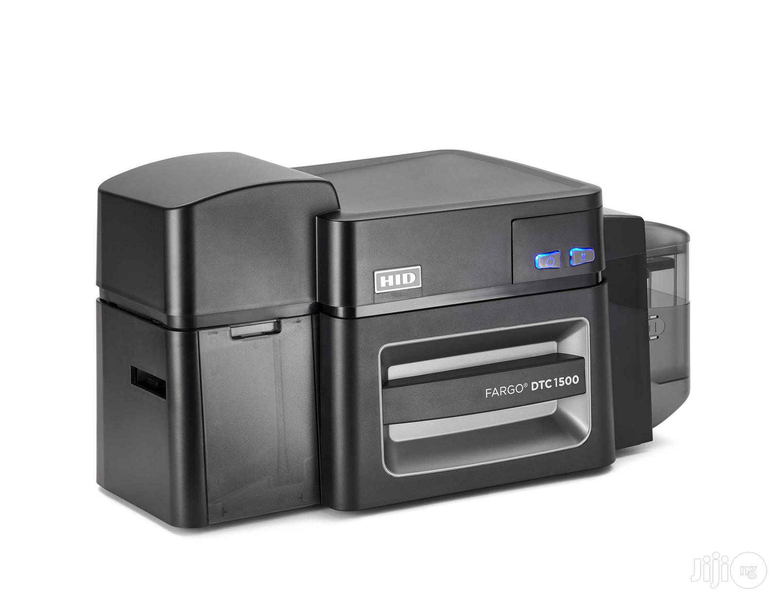 Fargo Hid Brand New Dtc1500 Dual Sided Id Card Printer