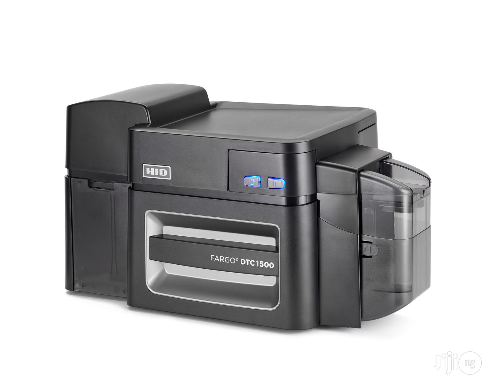 Fargo Hid Brand New Dtc1500 Dual Sided Id Card Printer