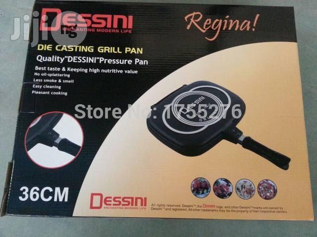 36cm Die-cast Aluminum Non-stick Marble Coating Double Sided Pan