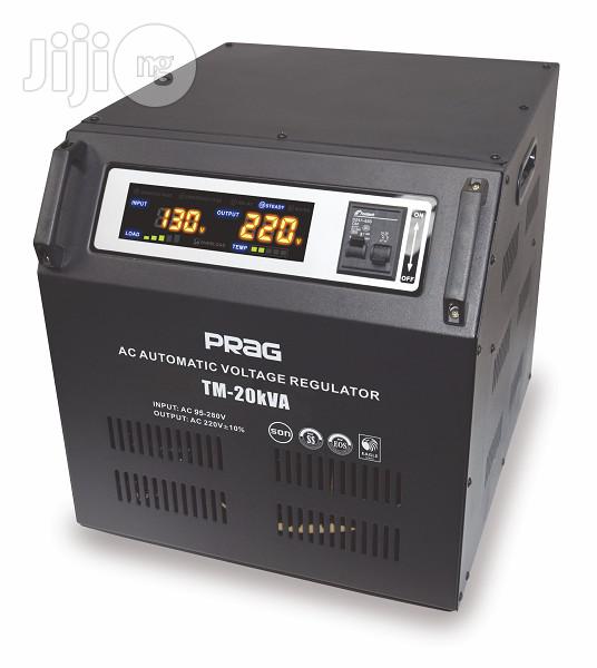 PRAG 20KVA Relay Voltage Stabilizer