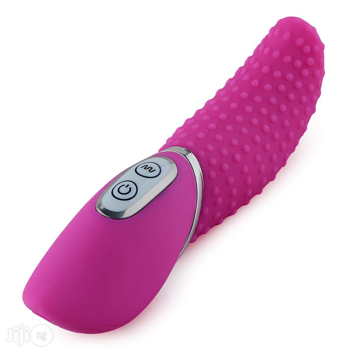 Tongue G-Spot Vibrator With Clitoral Stimulator