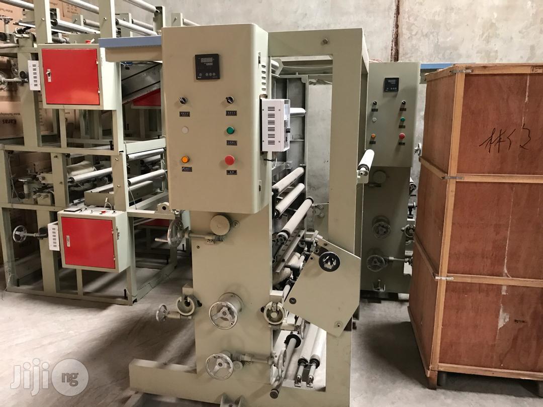 Two Colour Rotogravure Printing Machine for Nylon Plastic Films