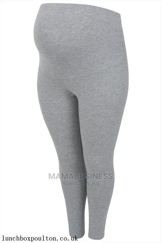 Over the Bump Pregnancy Maternity Leggings - Grey